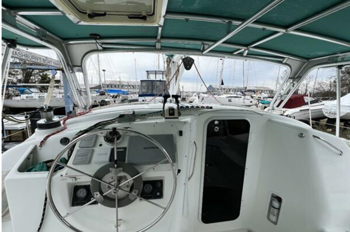 deck, Manta 40, catamaran for sale