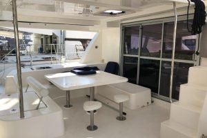 cockpit, Leopard 48, catamaran for sale