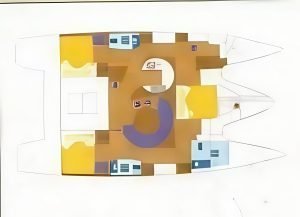 Privilege 435 layout drawing 4