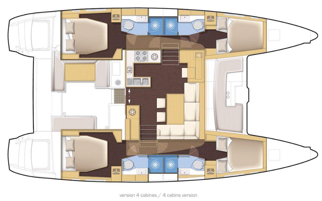 Lagoon 450, catamaran for sale