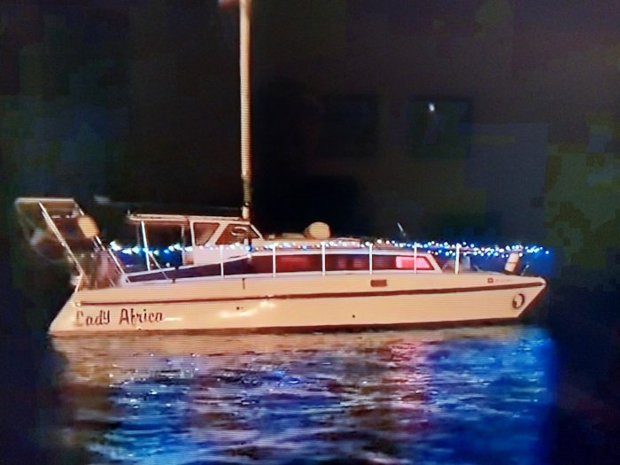 exterior, Dean 365, catamaran for sale