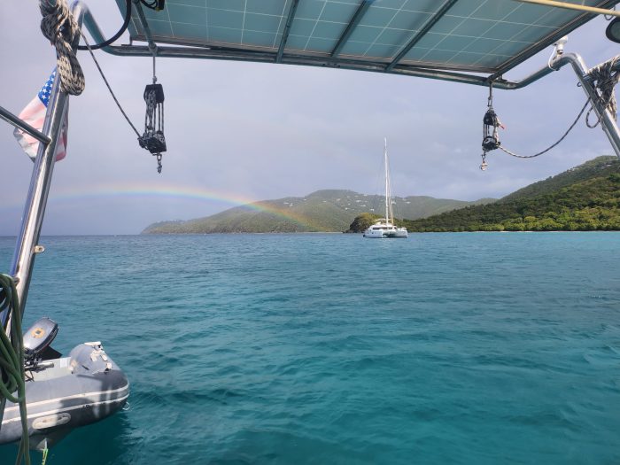 exterior, Dean 365, catamaran for sale