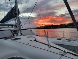 exterior, Privilege 435, catamaran for sale