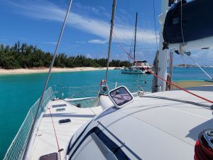 exterior, Privilege 435, catamaran for sale