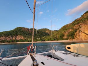 exterior, Privilege 435, catamaran for sale
