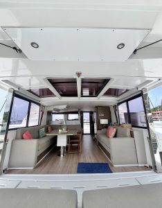 cockpit, Bali 4.6, catamaran for sale