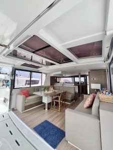 cockpit, Bali 4.6, catamaran for sale