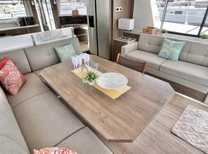 salon, Bali 4.6, catamaran for sale