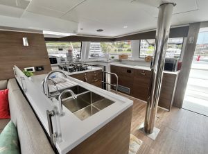 interior, Bali 4.6, catamaran for sale