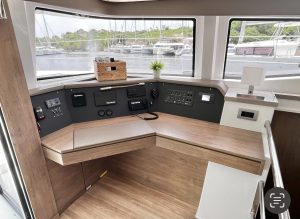 navigation station, Bali 4.6, catamaran for sale