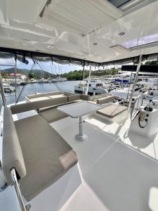 cockpit, Bali 4.6, catamaran for sale