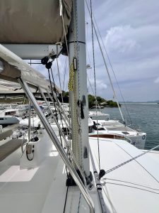 deck, Bali 4.6, catamaran for sale