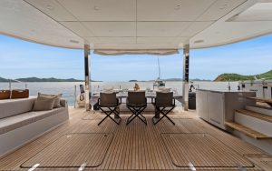 cockpit, Sunreef 70, catamaran for sale