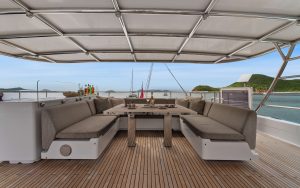 cockpit, Sunreef 70, catamaran for sale