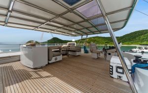 cockpit, Sunreef 70, catamaran for sale