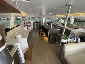 salon, Voyage 650 PC, catamaran for sale