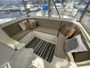 cockpit, Kadey-Krogen 36 Manatee, trawler for sale