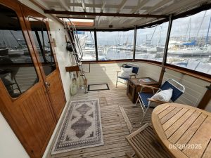 cockpit, Kadey-Krogen 36 Manatee, trawler for sale