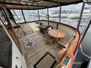 cockpit, Kadey-Krogen 36 Manatee, trawler for sale
