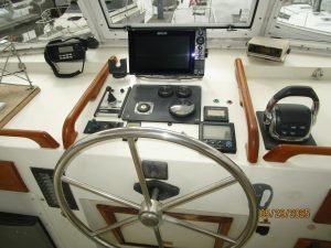 helm, Kadey-Krogen 36 Manatee, trawler for sale
