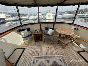 cockpit, Kadey-Krogen 36 Manatee, trawler for sale