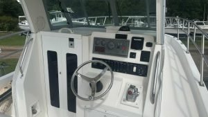 helm, True World Marine, trawler for sale