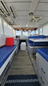 salon, Custom, trawler for sale