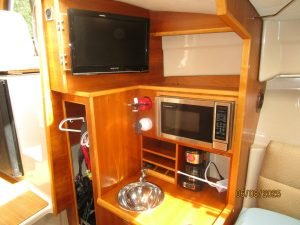 interior, Cutwater, trawler for sale