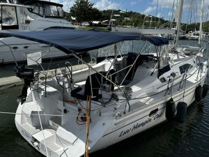 cockpit, Catalina 445, sailboat for sale