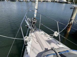 deck, Catalina 445, sailboat for sale