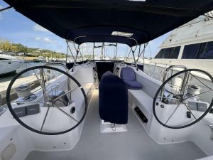 cockpit, Catalina 445, sailboat for sale