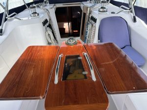 cockpit, Catalina 445, sailboat for sale