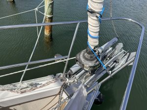 deck, Catalina 445, sailboat for sale