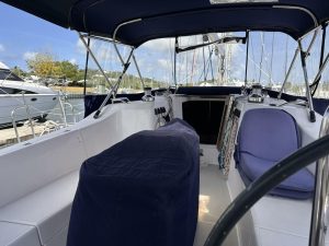 helm, Catalina 445, sailboat for sale