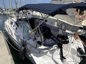 helm, Catalina 445, sailboat for sale