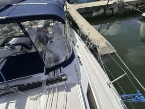 deck, Catalina 445, sailboat for sale
