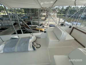 cockpit, Grand Banks 36 Europa, trawler for sale