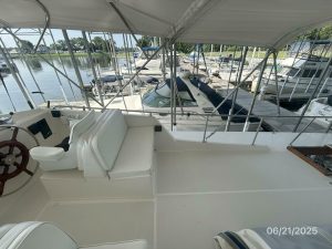 cockpit, Grand Banks 36 Europa, trawler for sale