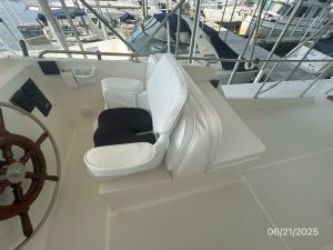 cockpit, Grand Banks 36 Europa, trawler for sale