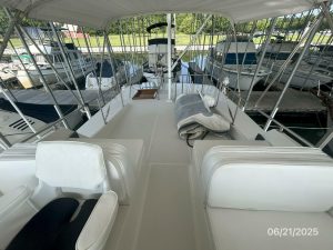 cockpit, Grand Banks 36 Europa, trawler for sale