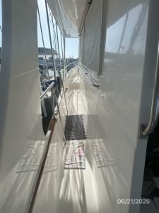 deck, Grand Banks 36 Europa, trawler for sale