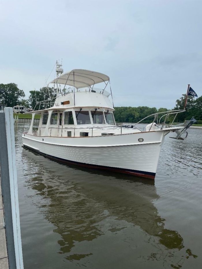 exterior, Grand Banks 36 Europa, trawler for sale