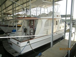 exterior, Grand Banks 36 Europa, trawler for sale