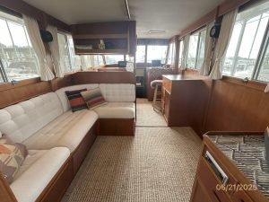 navigation station, Grand Banks 36 Europa, trawler for sale