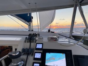 helm, Lagoon 420, catamaran for sale