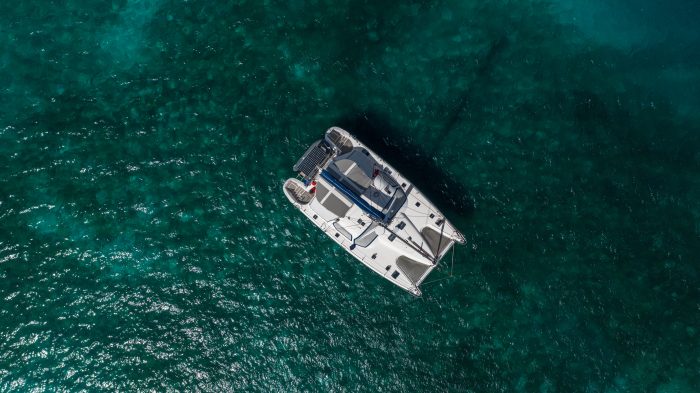 exterior, Privilege 435, catamaran for sale