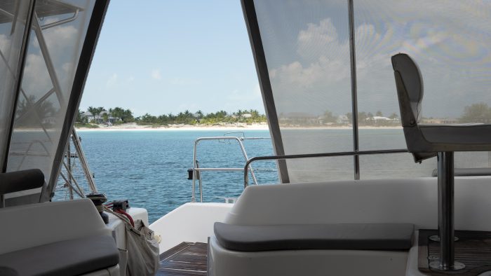 underway, Privilege 435, catamaran for sale