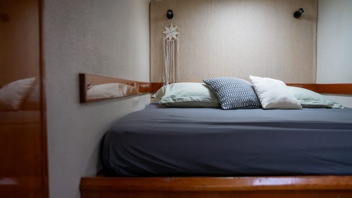 bed, Privilege 435, catamaran for sale