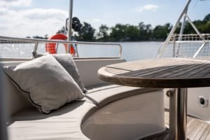 exterior, Privilege 435, catamaran for sale