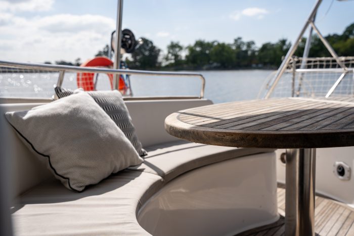 exterior, Privilege 435, catamaran for sale